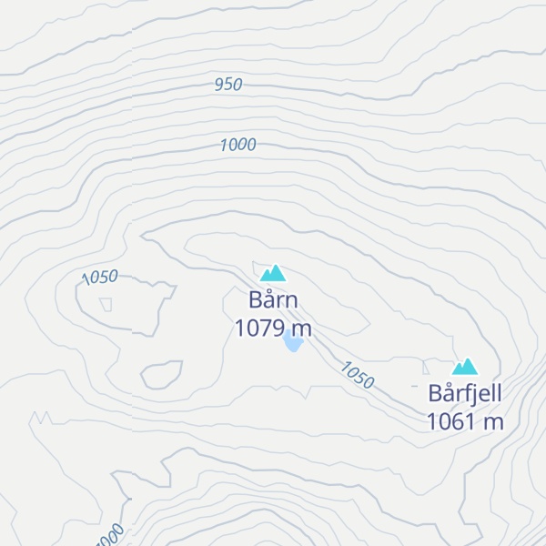 Map of Bårn