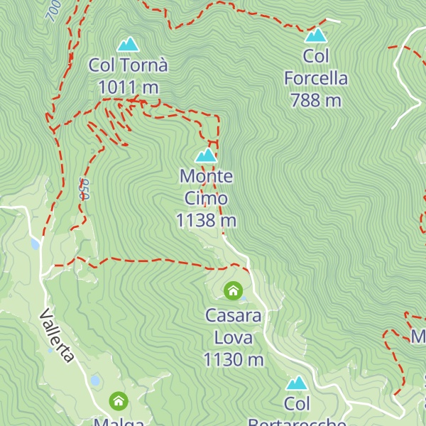 Map of Casara Giarella