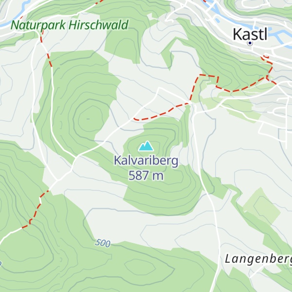 Map of Kalvariberg