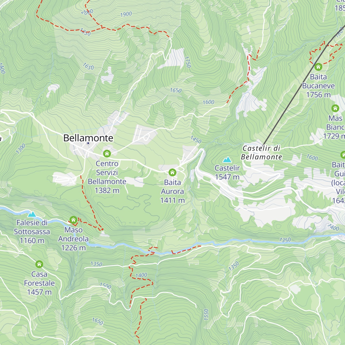 Baita Aurora map