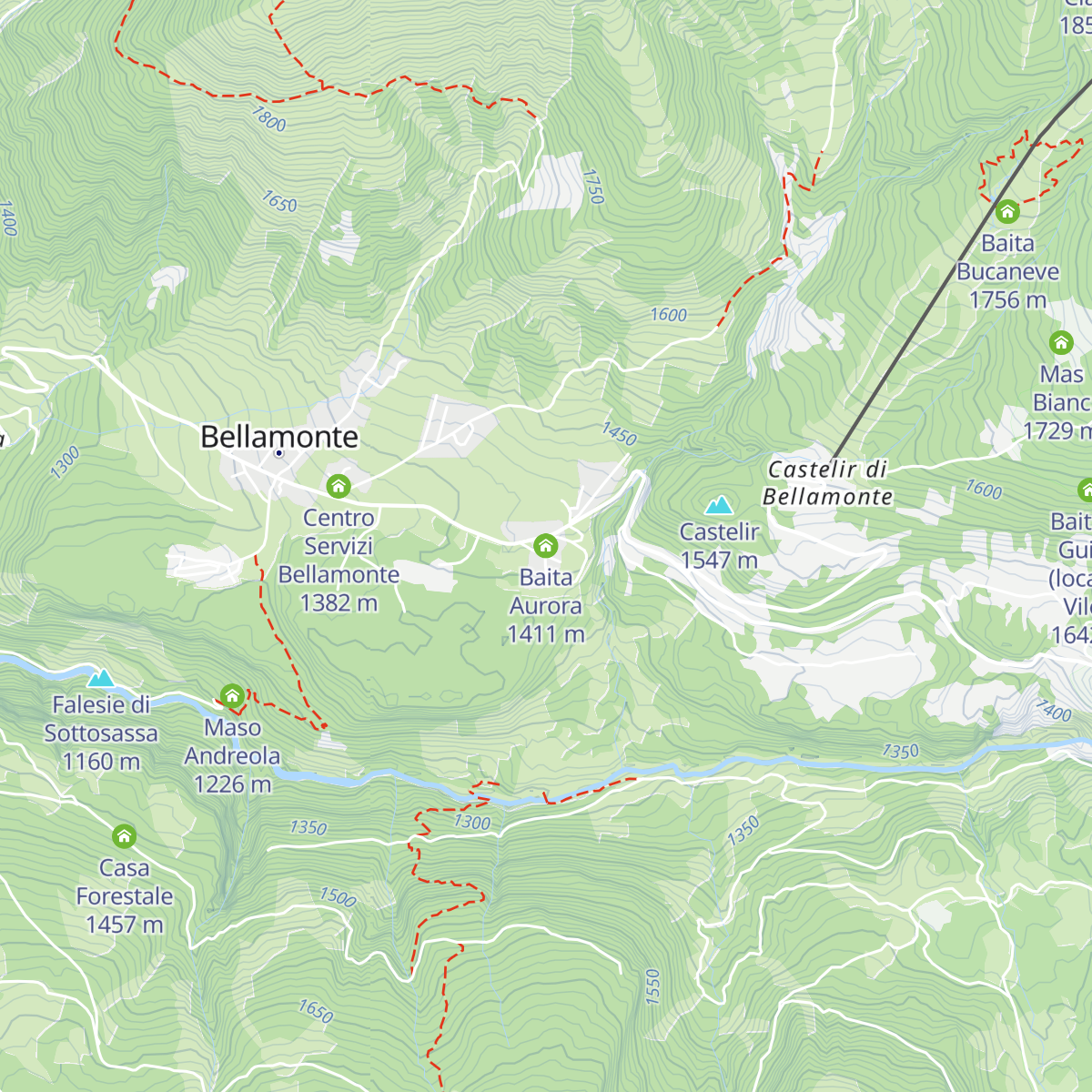 Baita Aurora map