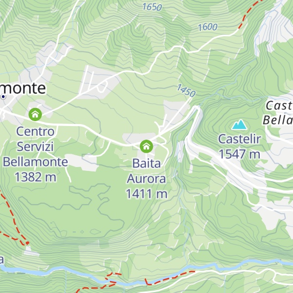 Map of Baita Aurora