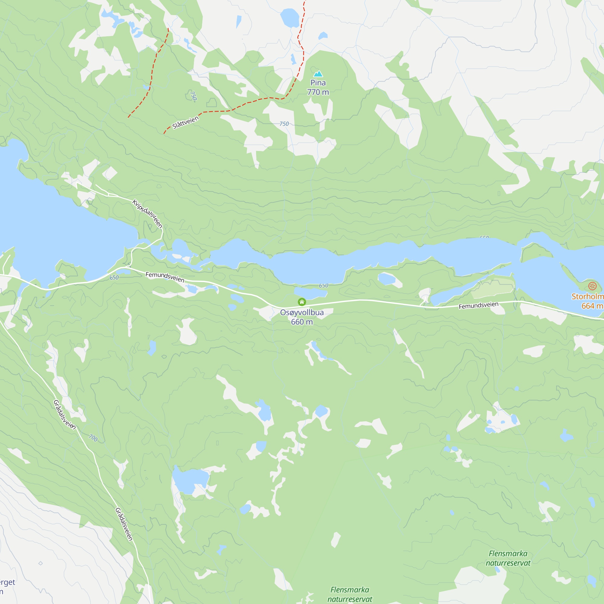 Osøyvollbua map