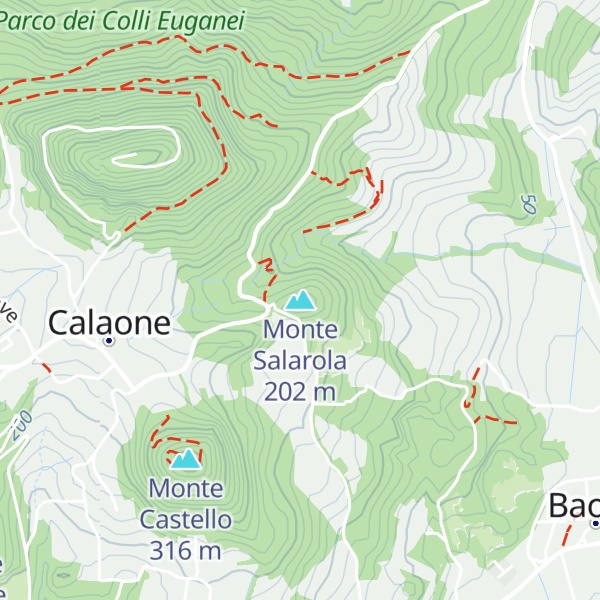 Map of Monte Salarola