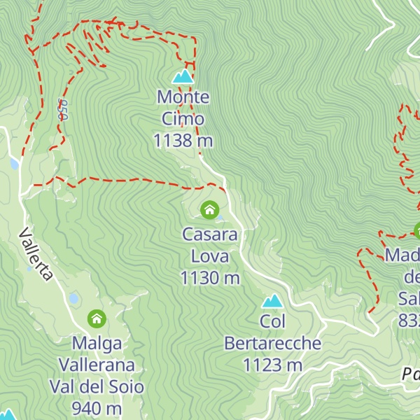 Map of Casara Lova