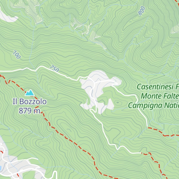 Map of Rifugio Castellina