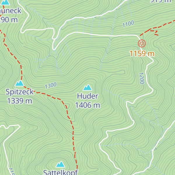 Map of Huder