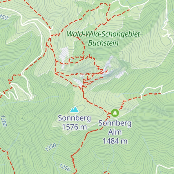 Map of Bergwachthütte