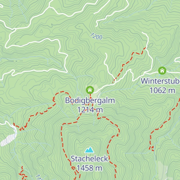 Map of Bodigbergalm