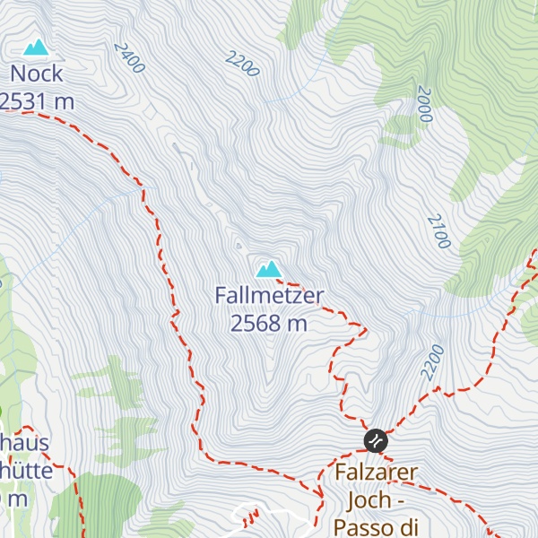 Map of Fallmetzer