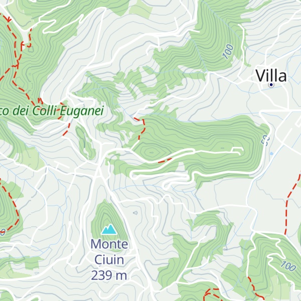 Map of Monte Oliveto