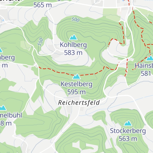 Map of Kestelberg