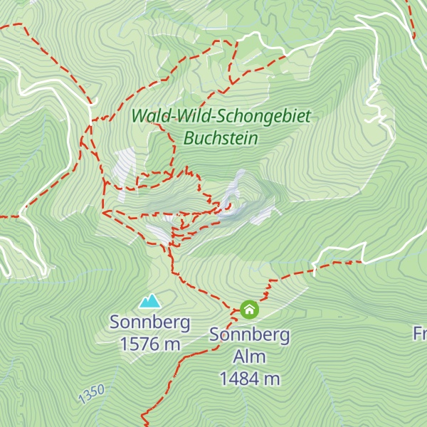 Map of Tegernseer Hütte