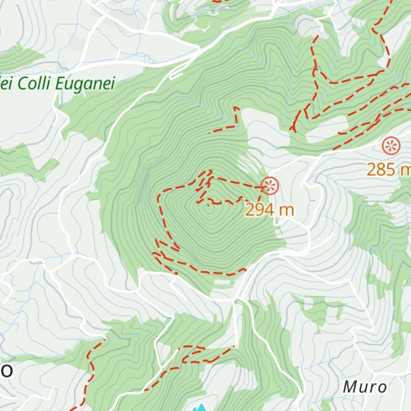 Map of Monte Rusta