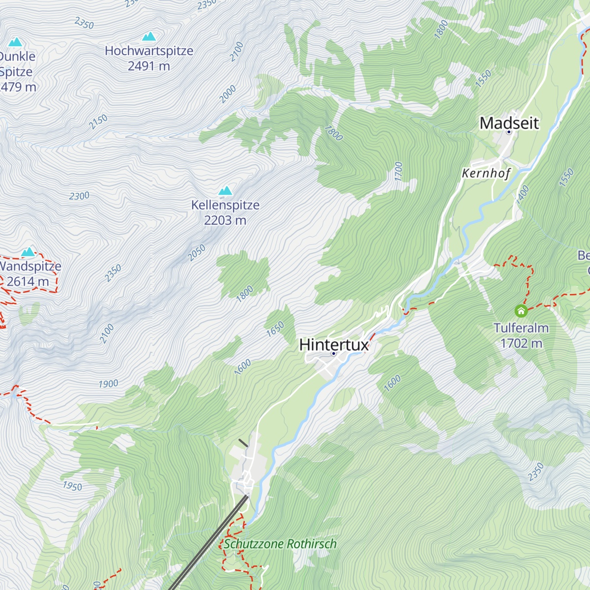 Bichlalm map