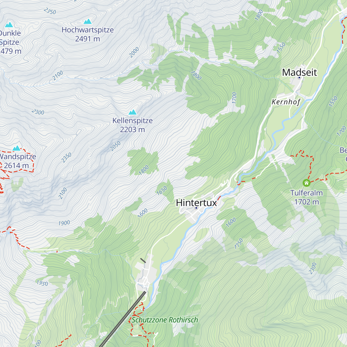 Bichlalm map