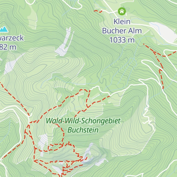 Map of Buchsteinhütte