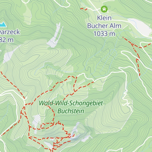 Map of Buchsteinhütte