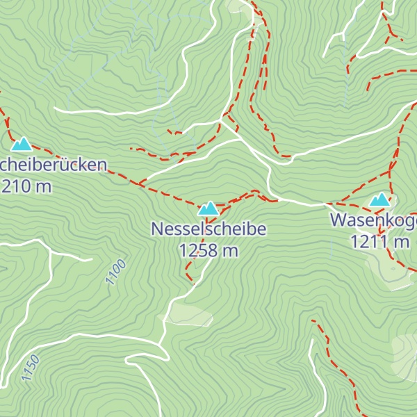 Map of Nesselscheibe