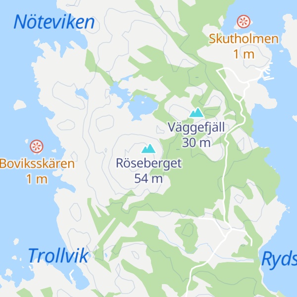 Map of Röseberget
