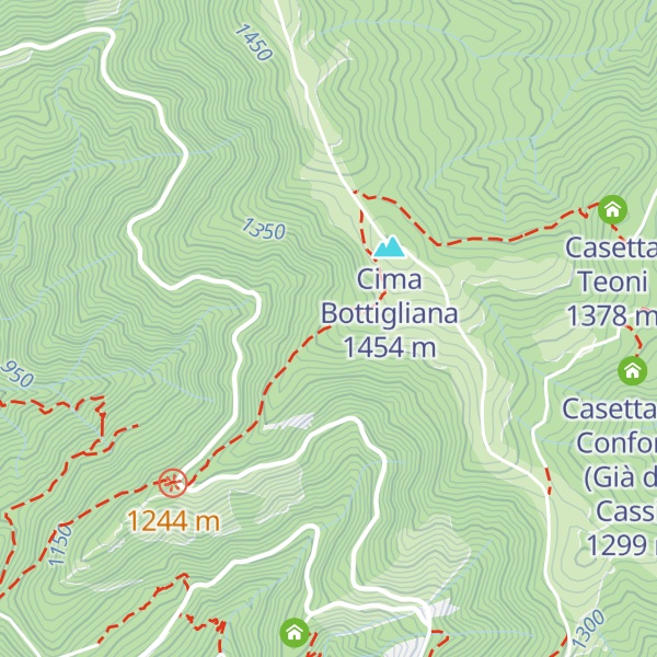 Map of Casetta Bottigliana