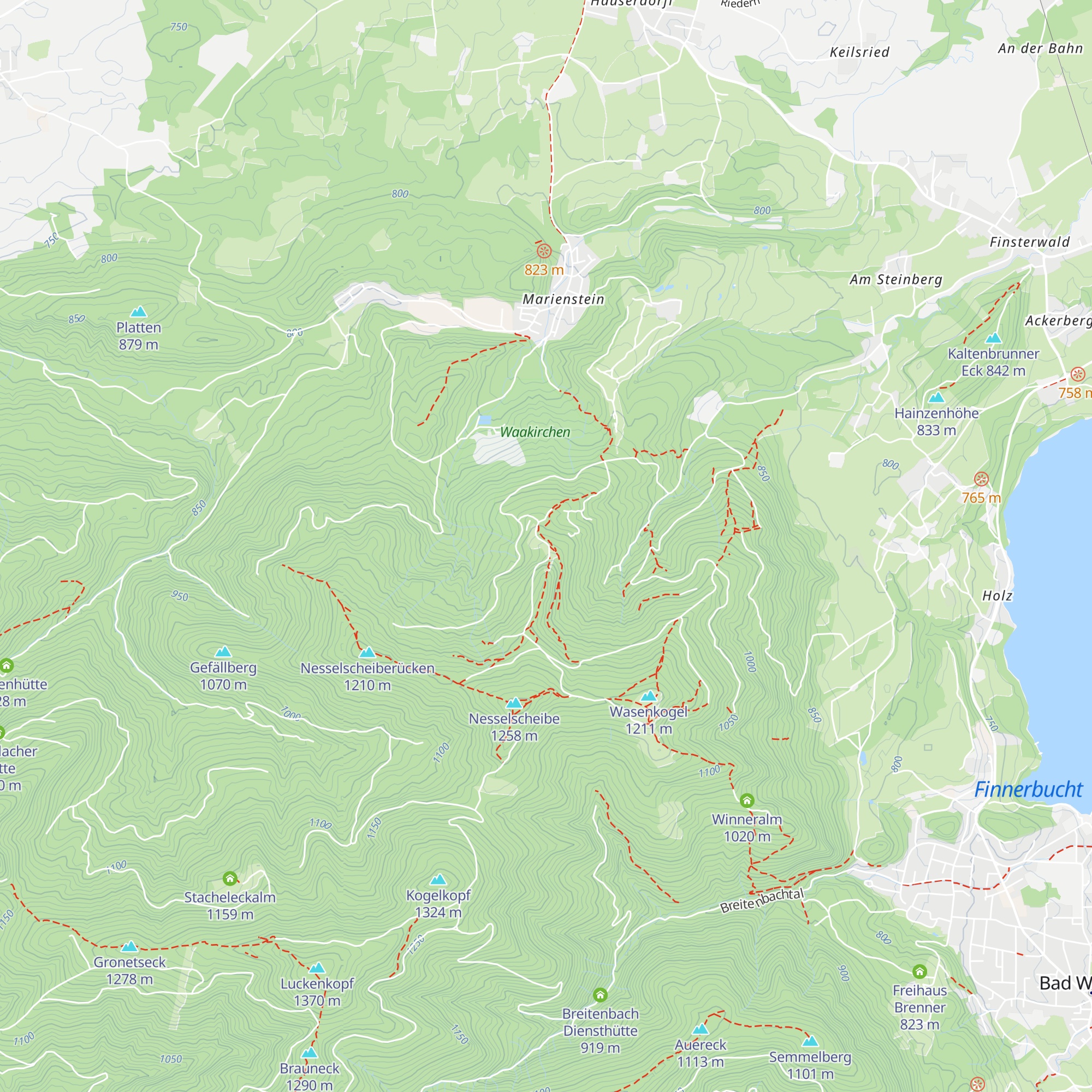 Flori-Hütte map