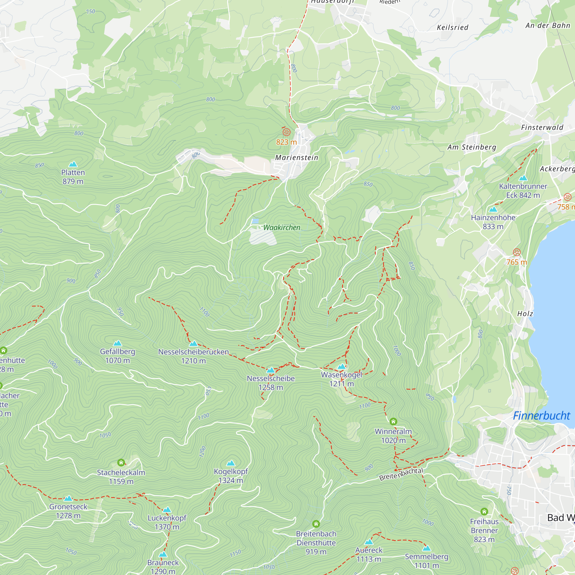 Flori-Hütte map