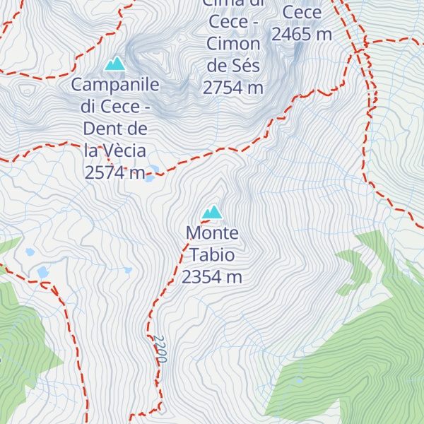 Map of Monte Tabio