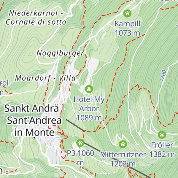 Map of Hotel My Arbor