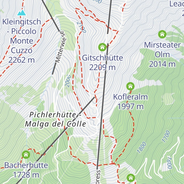 Map of Nesselhütte