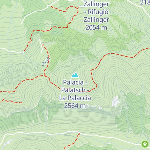 Map of Palacia - Palatsch - La Palaccia