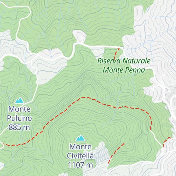 Map of Poggio Ciabattino