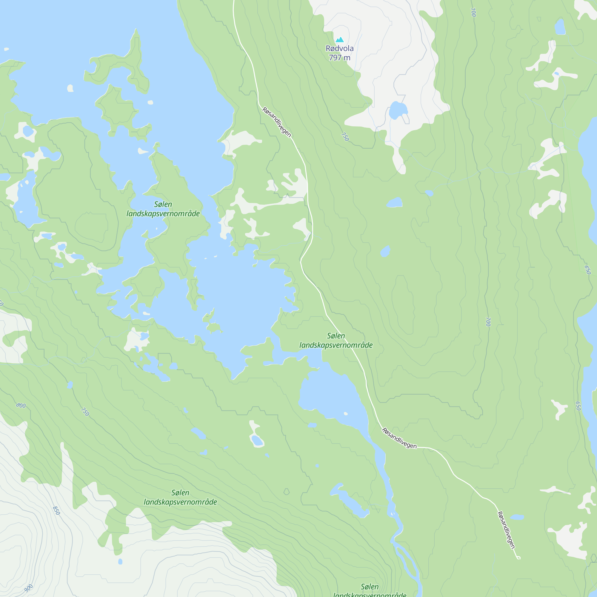 Sølenvika map