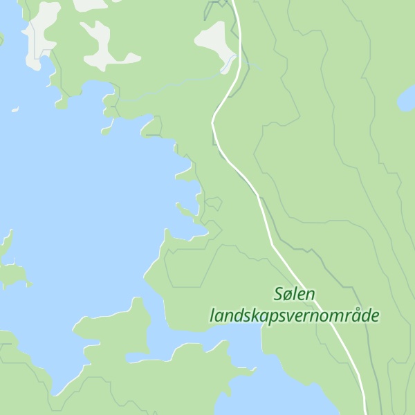 Map of Sølenvika