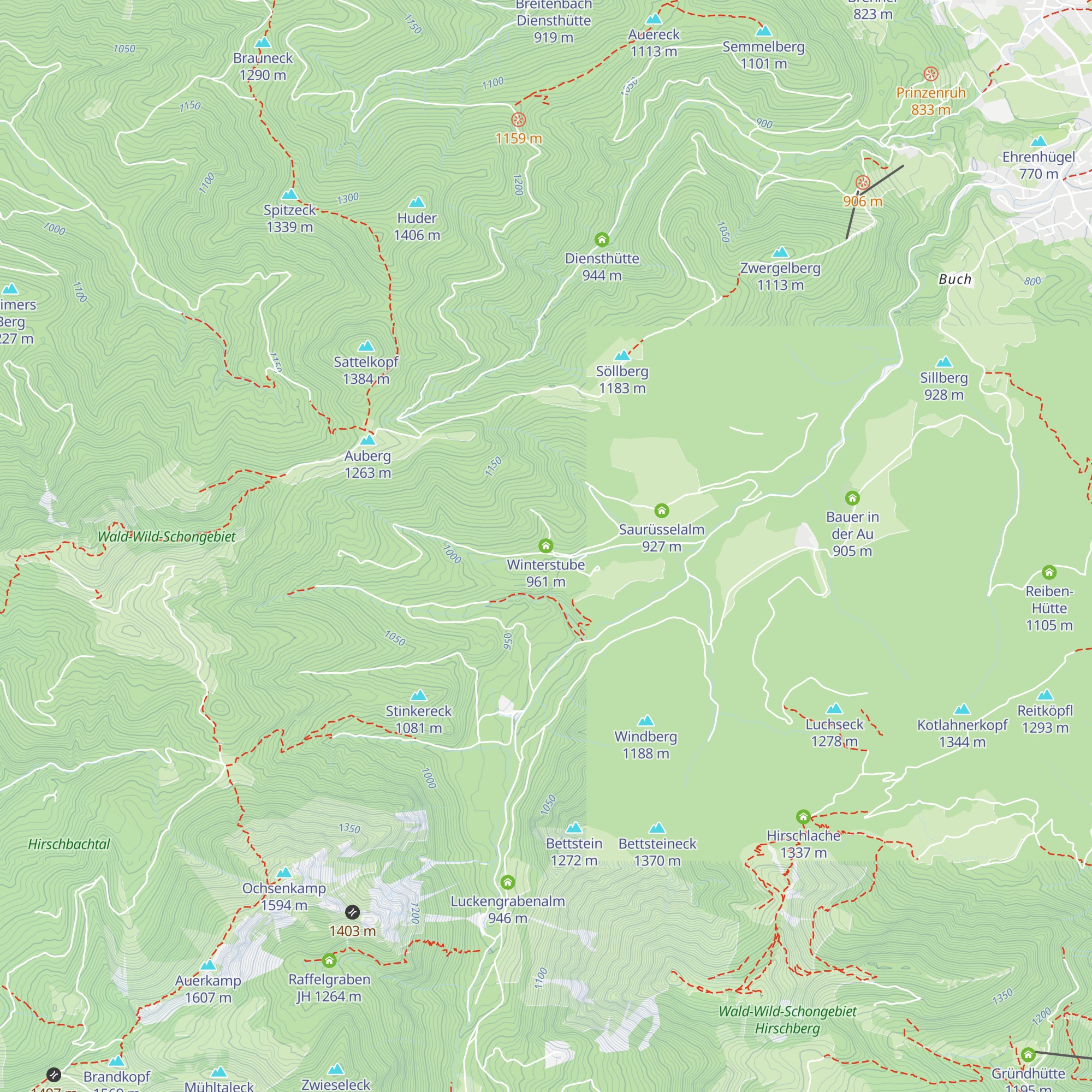 Winterstube map