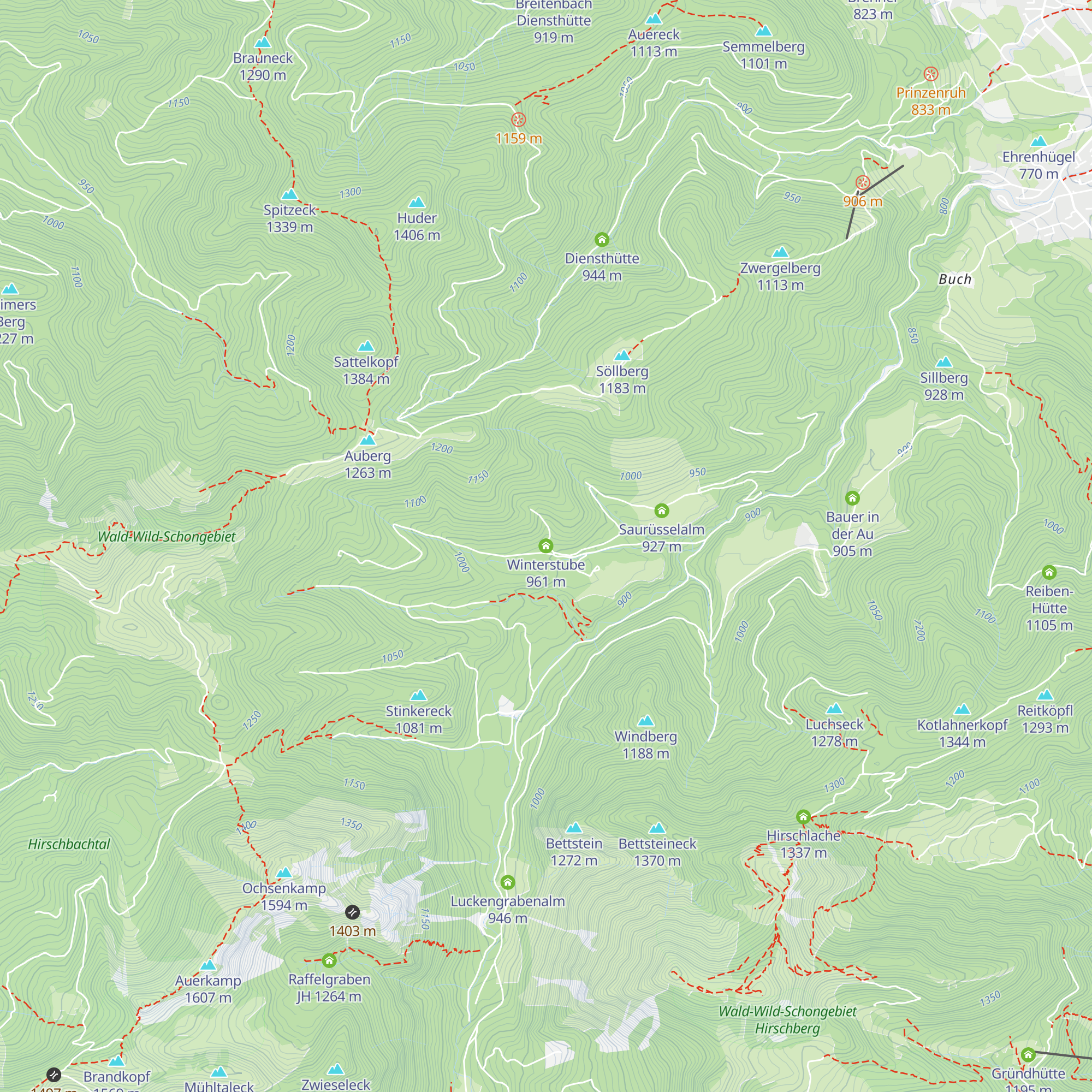 Winterstube map