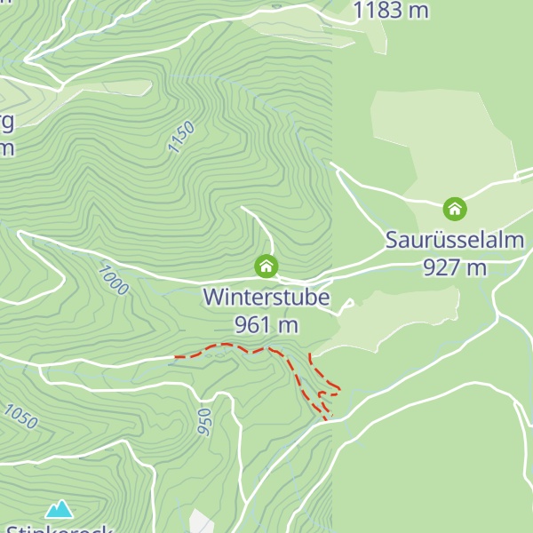 Map of Winterstube