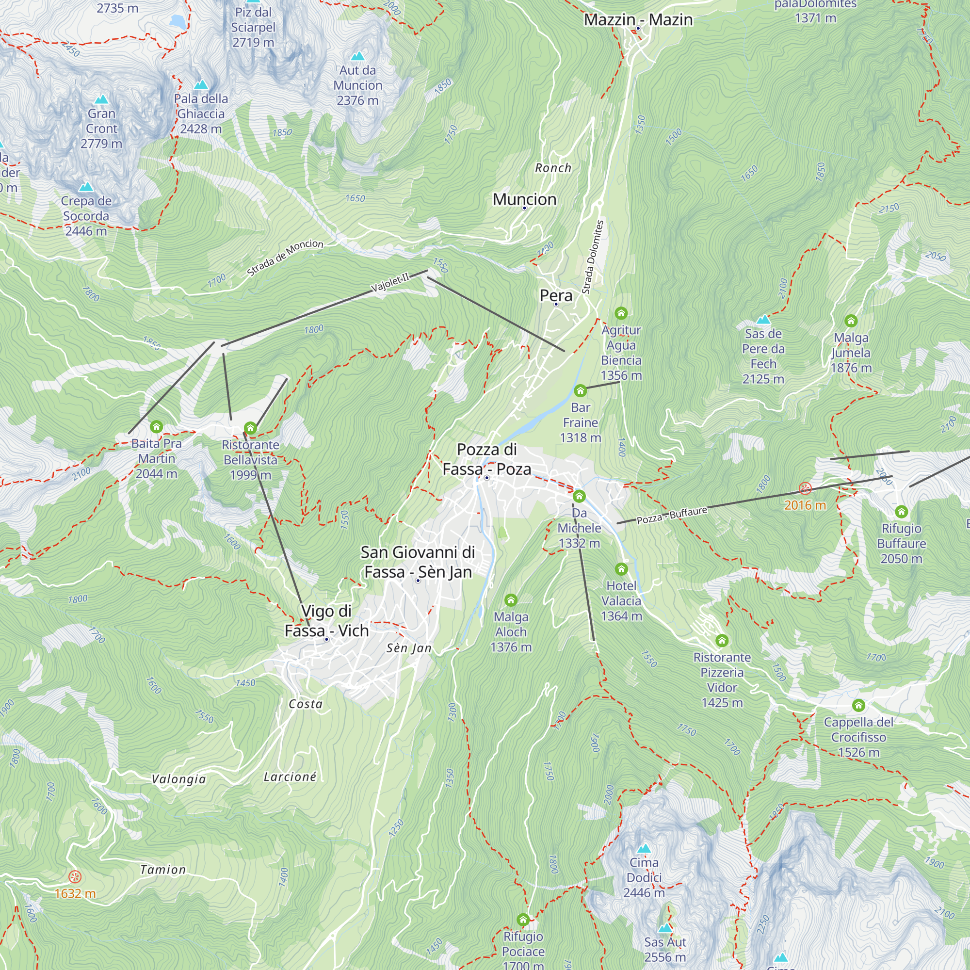 Azienda Turistica map