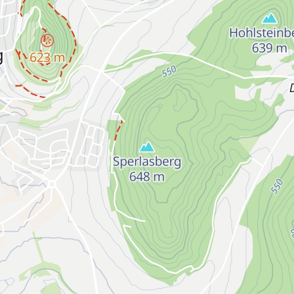 Map of Sperlasberg