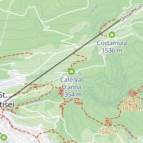 Map of Cafè Val D'anna