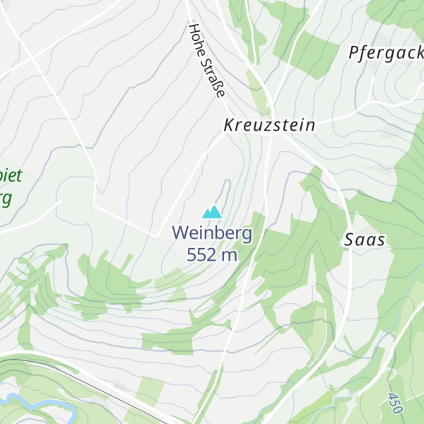 Map of Weinberg