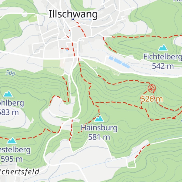 Map of Teufelskanzel