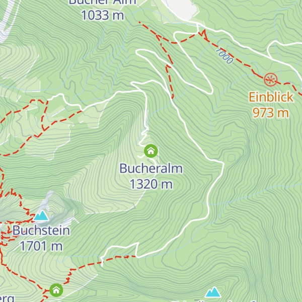 Map of Bucheralm