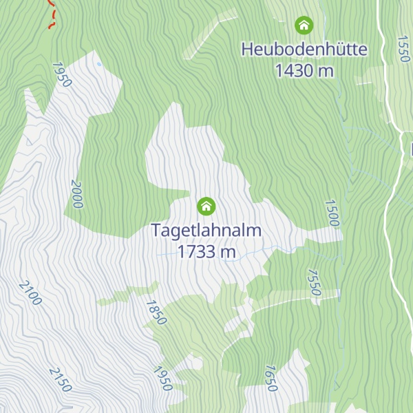 Map of Tagetlahnalm