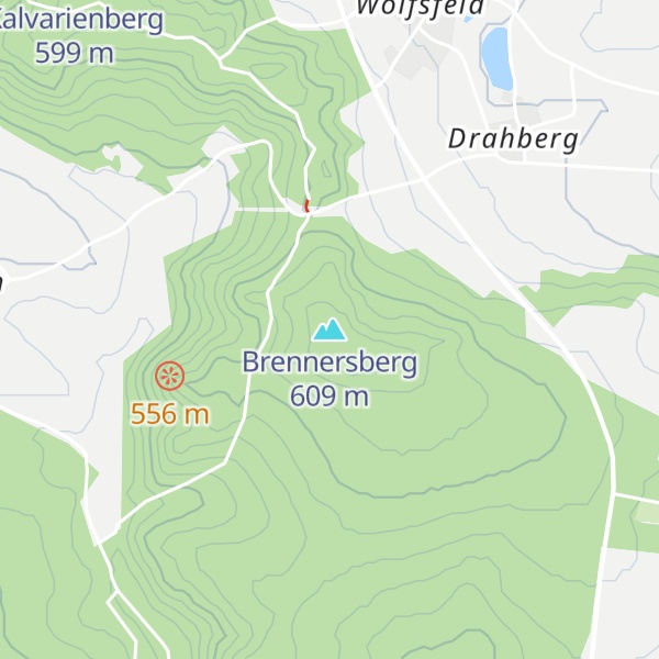 Map of Brennersberg