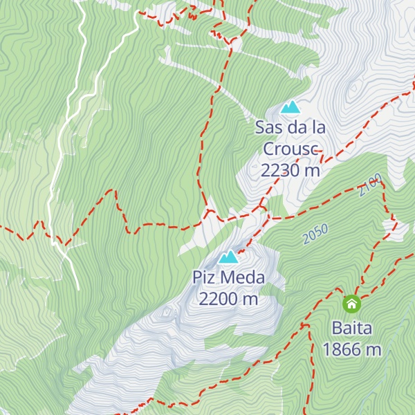Map of Baita Val Dal Vent