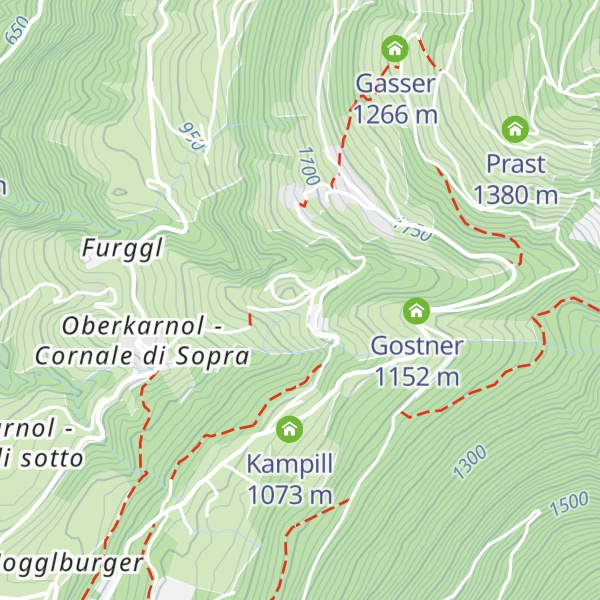 Map of Burgerhof