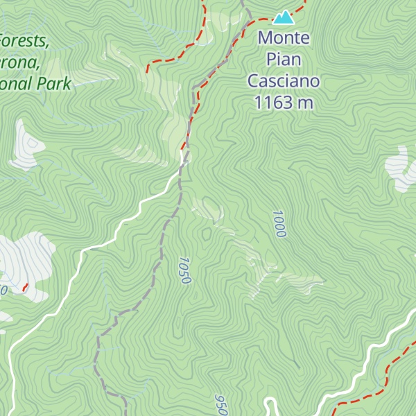Map of Monte della Soda