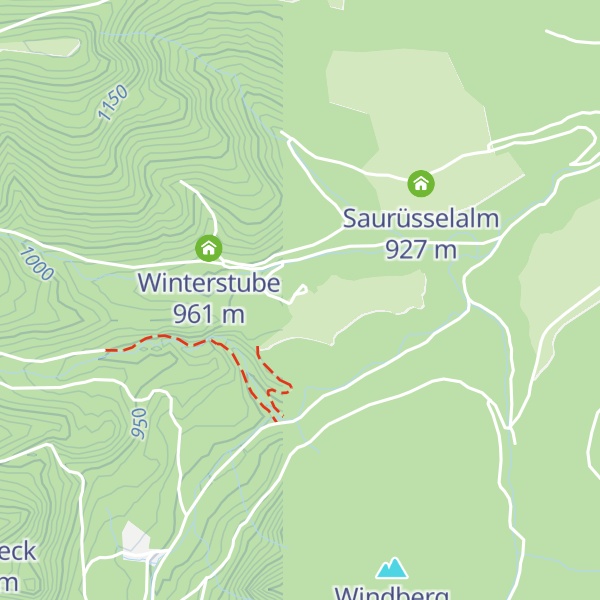 Map of Scheibenaualm