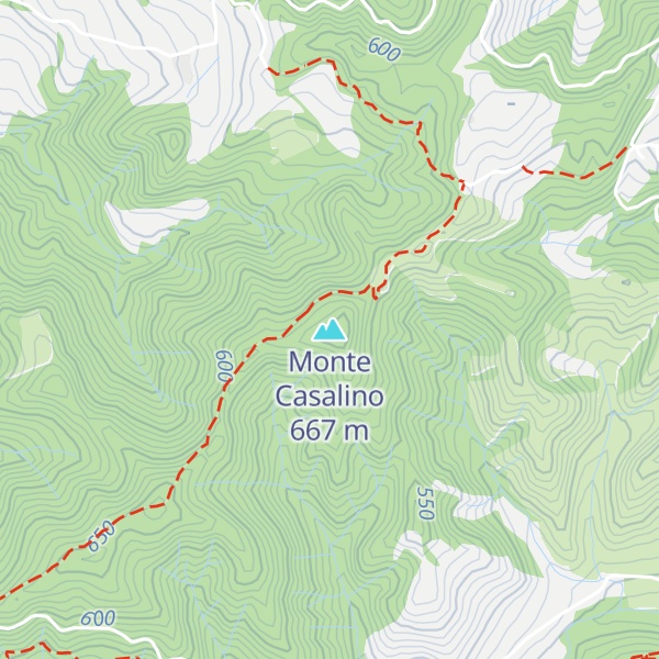 Map of Monte Casalino